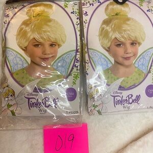 Disney Tinker Bell Child Wig - Blonde Costume